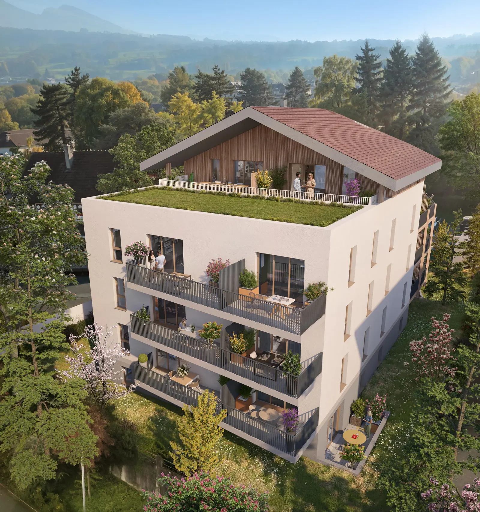 Connexion, development visual in La Roche-sur-Foron