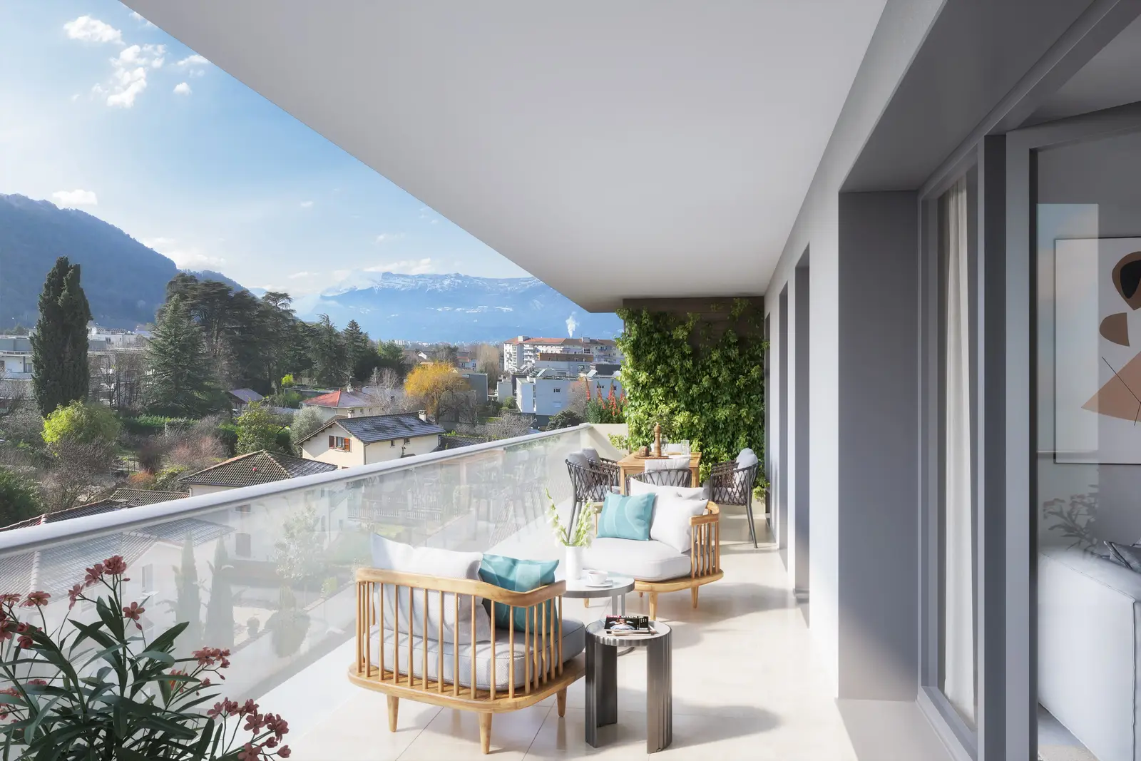CONTEMPORA à Gières — vue du programme neuf