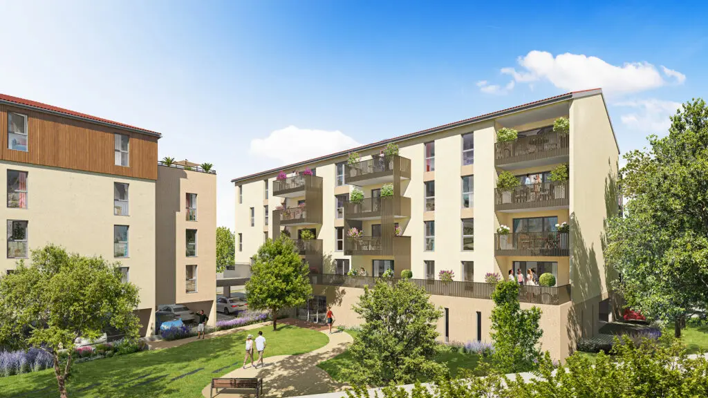 Côté Bon Accueil à Vienne — vue du programme neuf