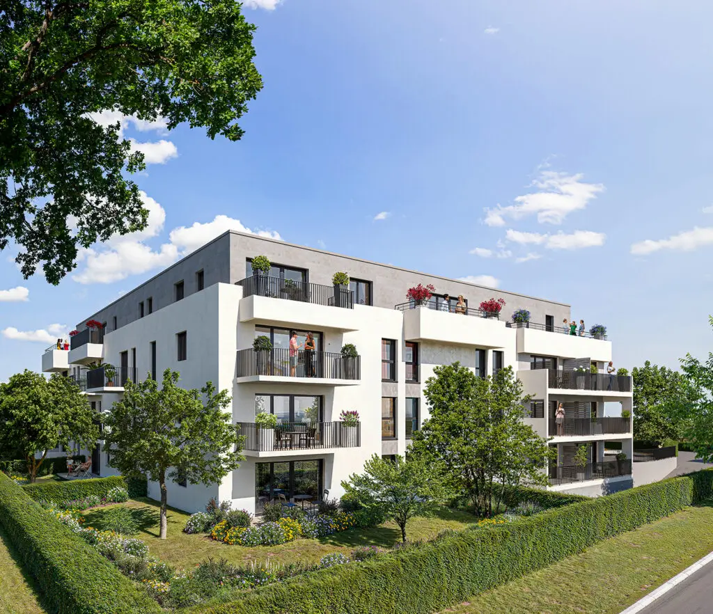 Côté Helvétie, development visual in Annemasse