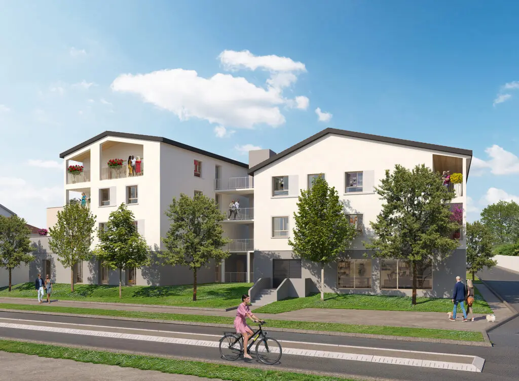 Côté Saône, development visual in Neuville-sur-Saône