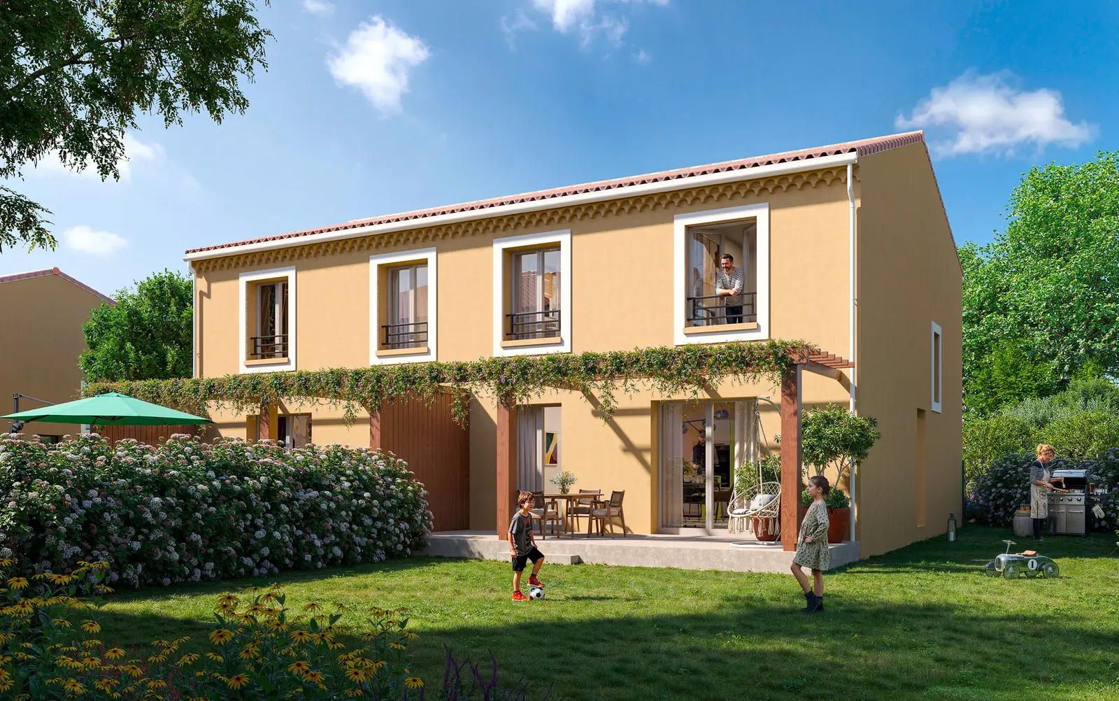 Coté Villas, imagem do programa em Pélissanne