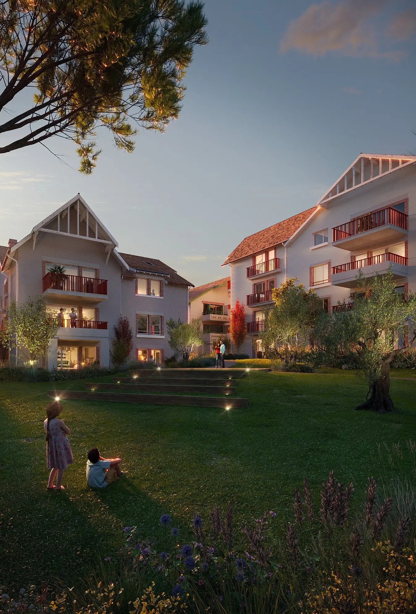 Cottage Océan à Saint-Brevin-les-Pins — vue du programme neuf