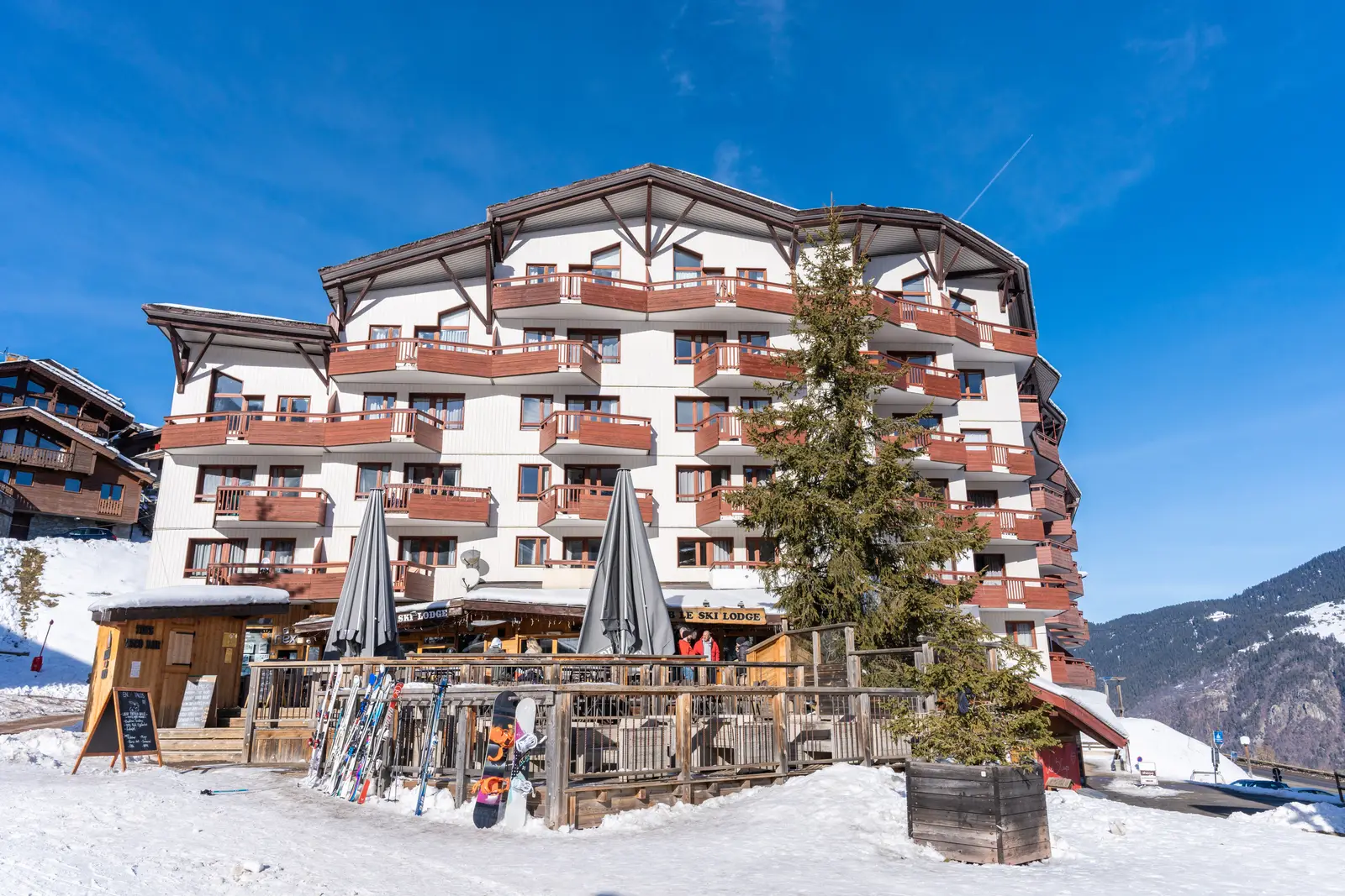 Courchevel/La Tania - Le Britania — vue du programme neuf