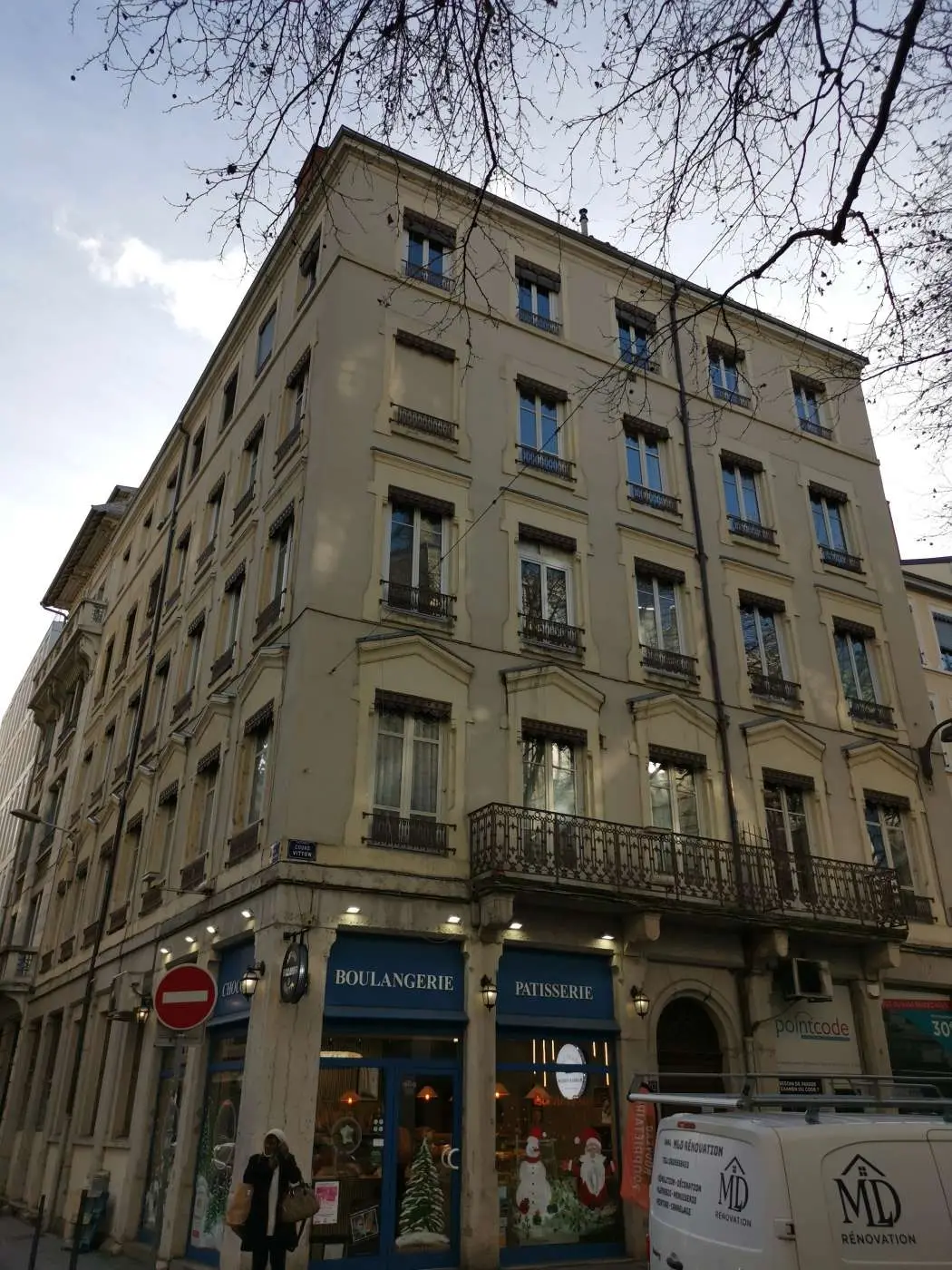 Cours Vitton à Lyon — vue du programme neuf