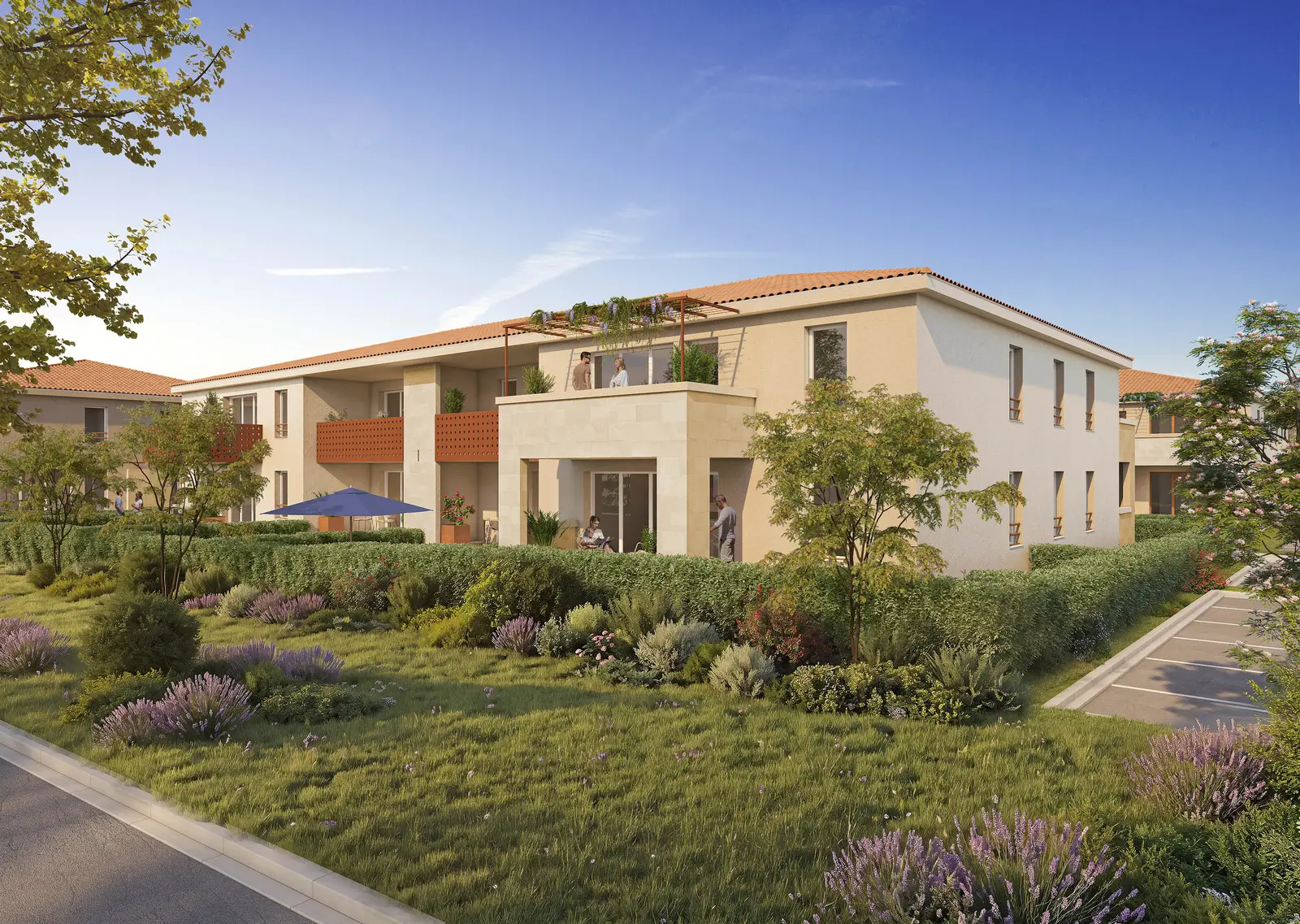 Domaine Bel Air, beeld van het programma te Salon-de-Provence