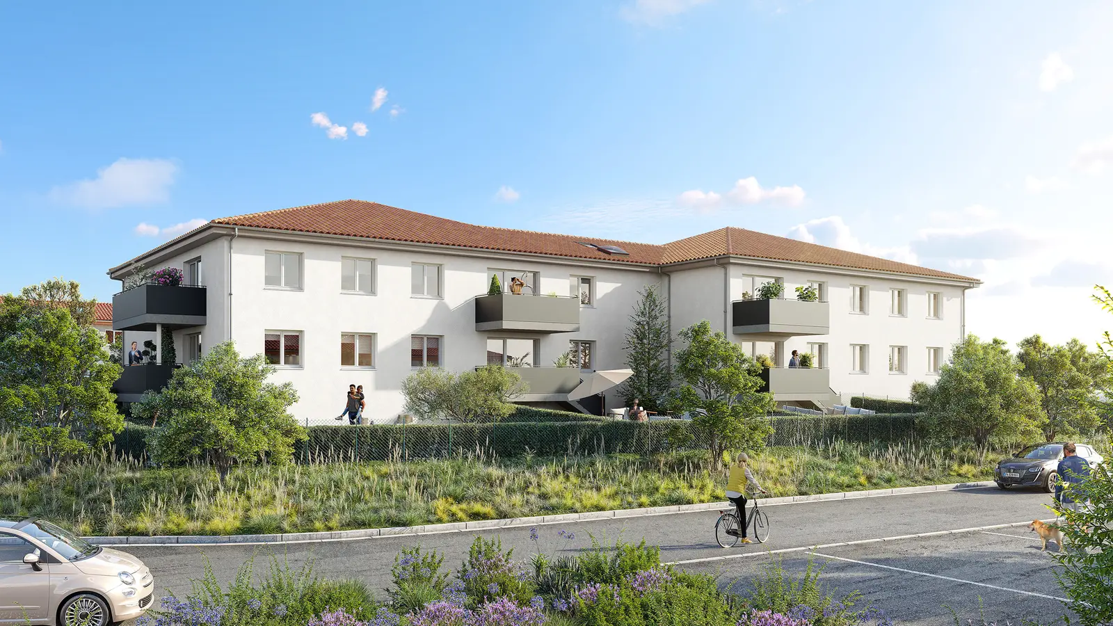 DOMAINE CASTEL ROCH 2 bât B, development visual in Castelnaudary