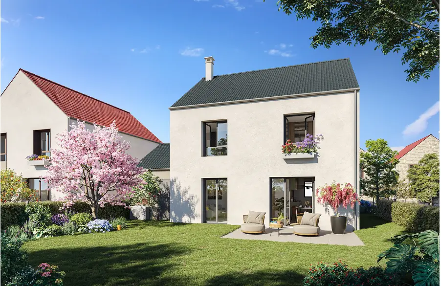 DOMAINE DE LA PLAINE à Montesson — vue du programme neuf