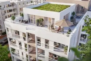 Domaine Grimau 9, development visual in Drancy