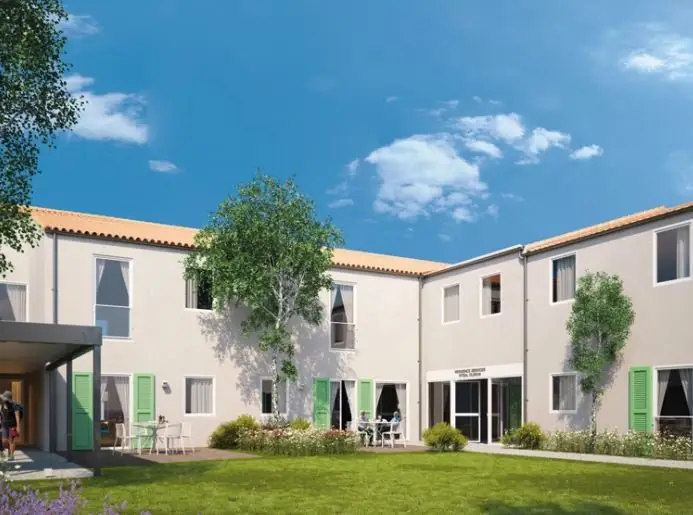 Domidep Viteal Oléron à Saint-Pierre-d'Oléron — vue du programme neuf