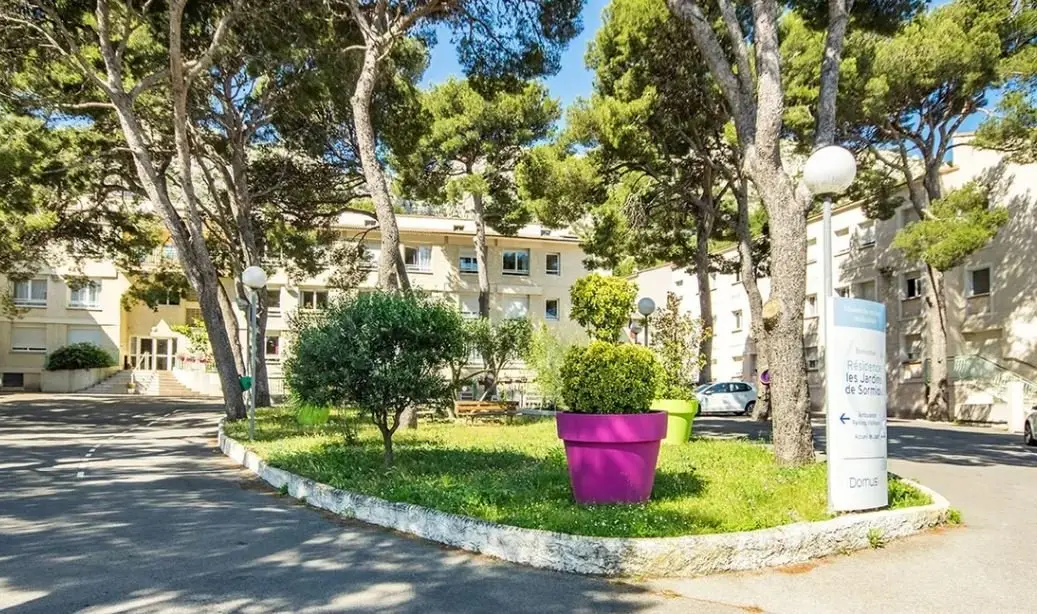 Domusvi Les Jardins de Sormiou à Marseille — vue du programme neuf