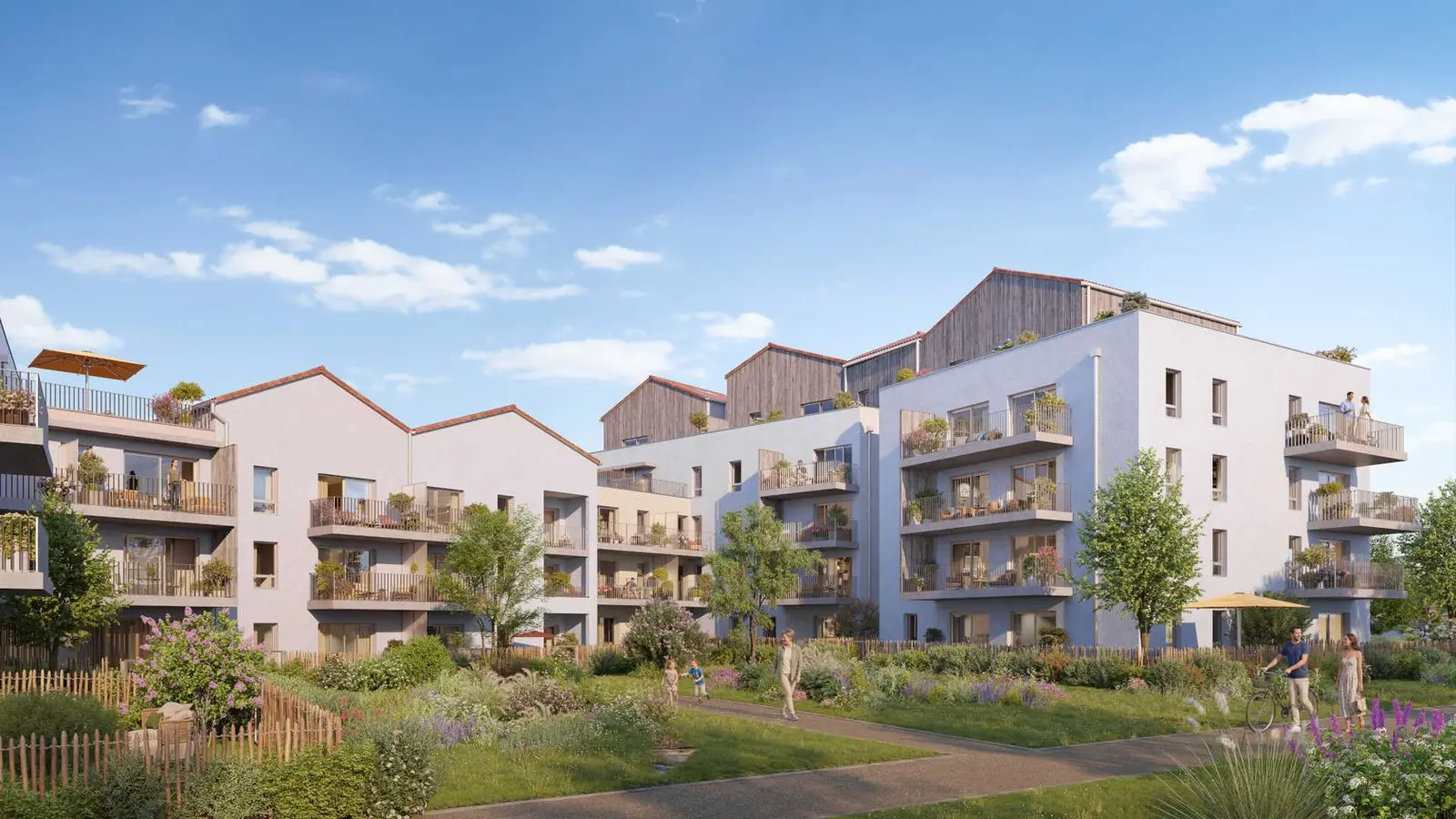 Echappée Douce à Montaigu-vendee — vue du programme neuf