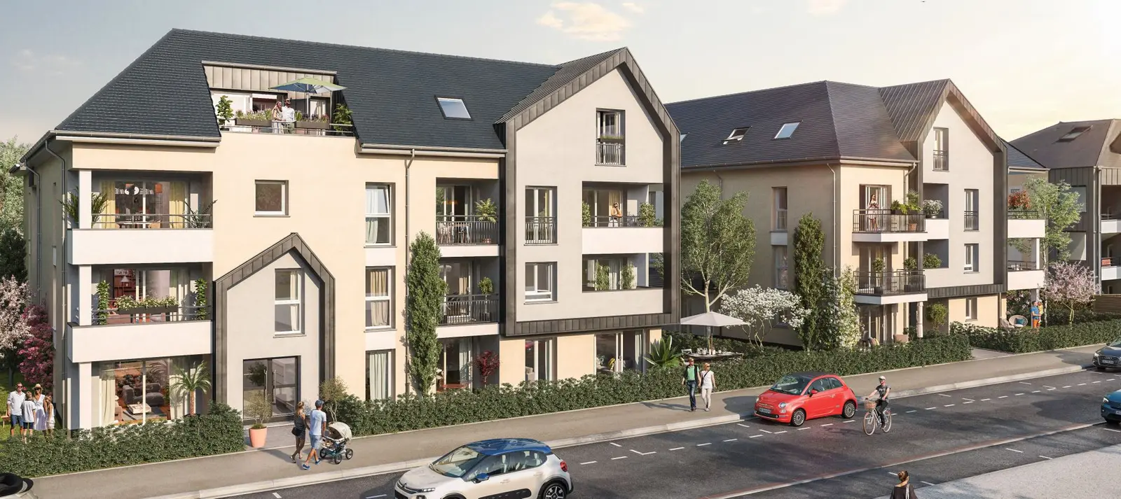 EDONIE à Berck — vue du programme neuf