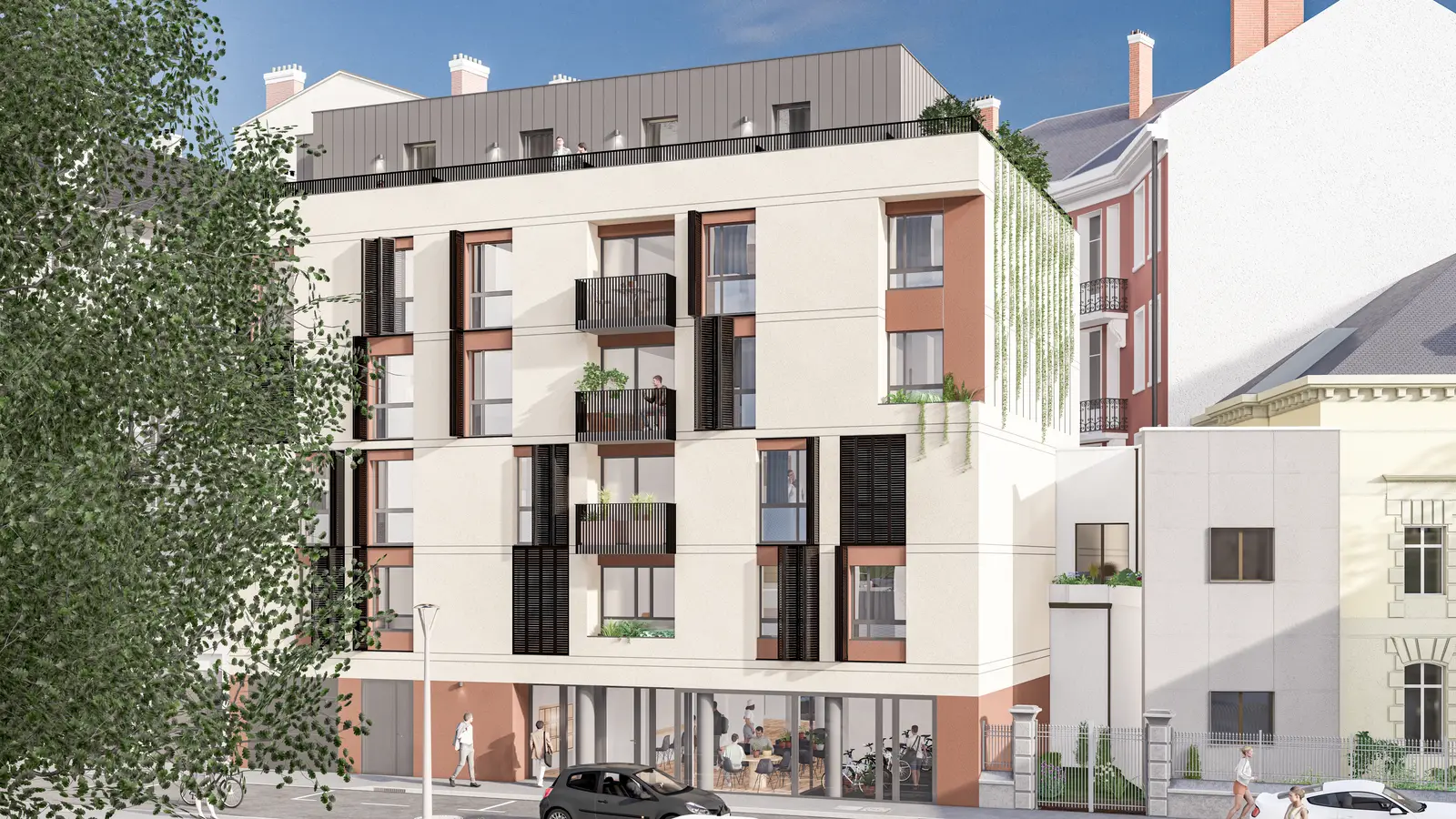 Éléva à Chambéry — vue du programme neuf