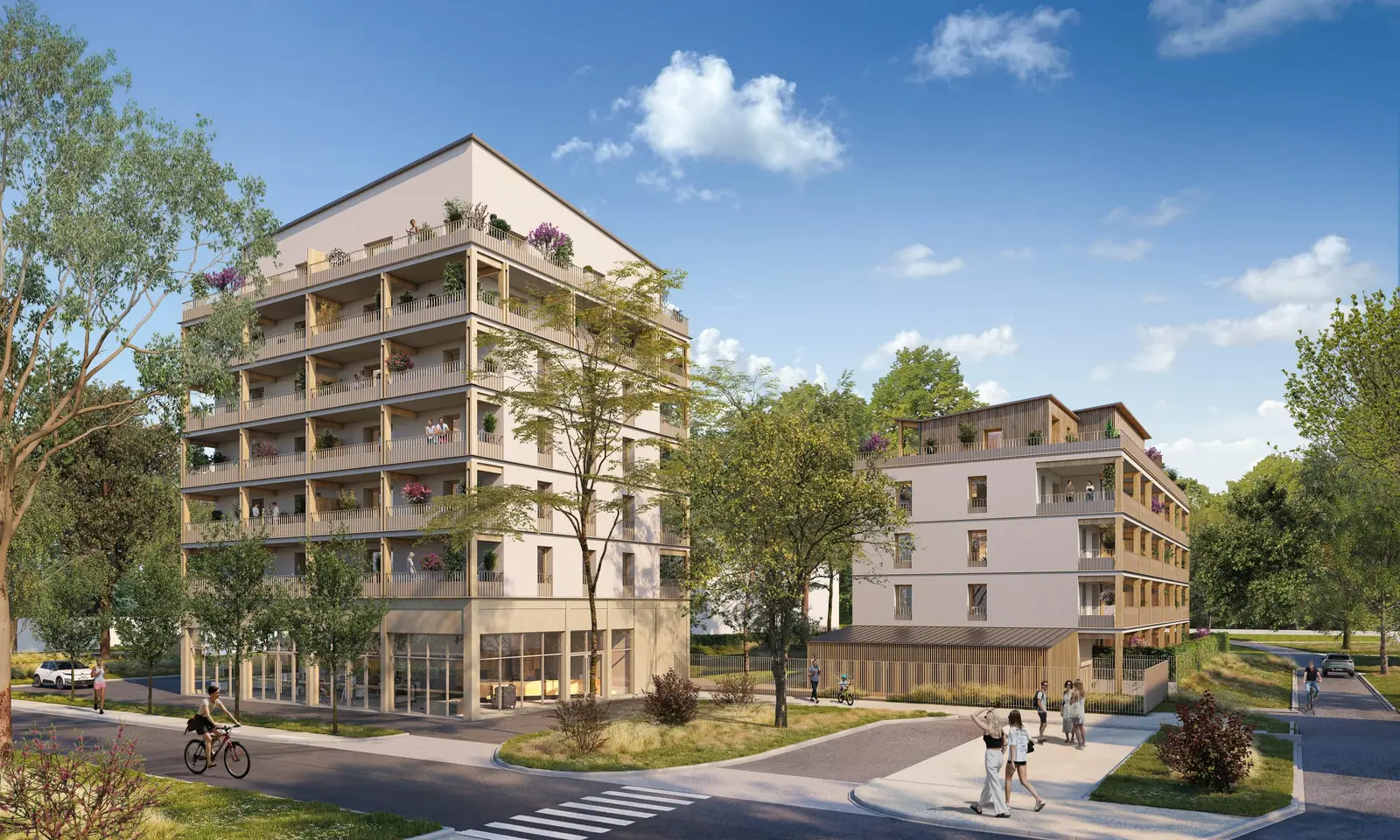 Elisa Garden, beeld van het programma te Rennes