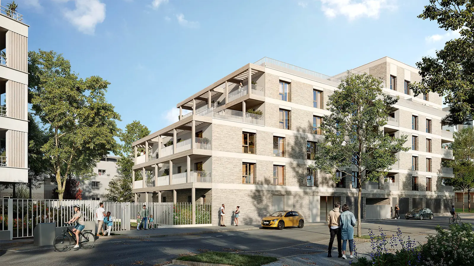 Epopée (95), development visual in Cergy