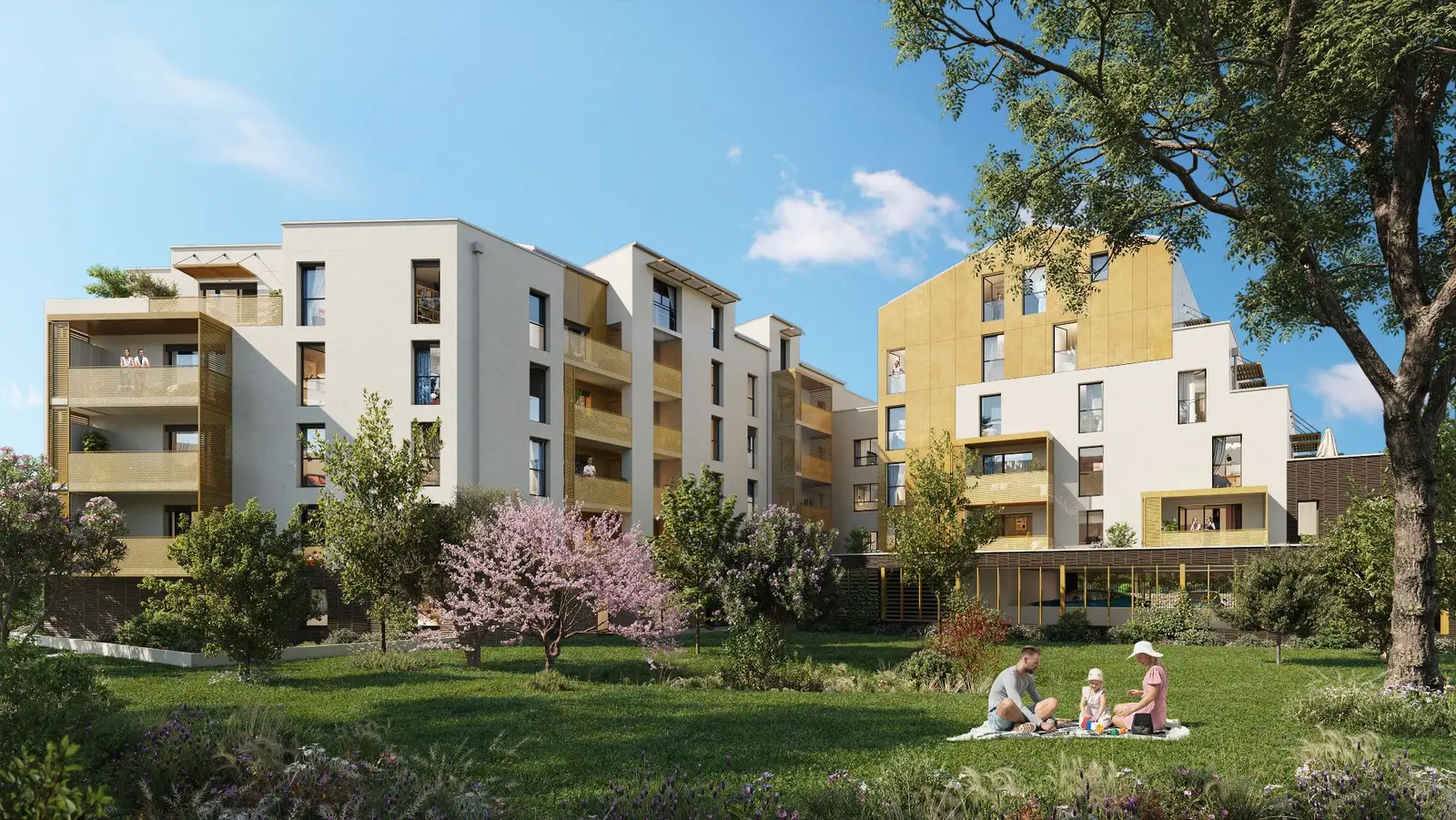 ESCALE à Saint-Jean-de-Braye — vue du programme neuf