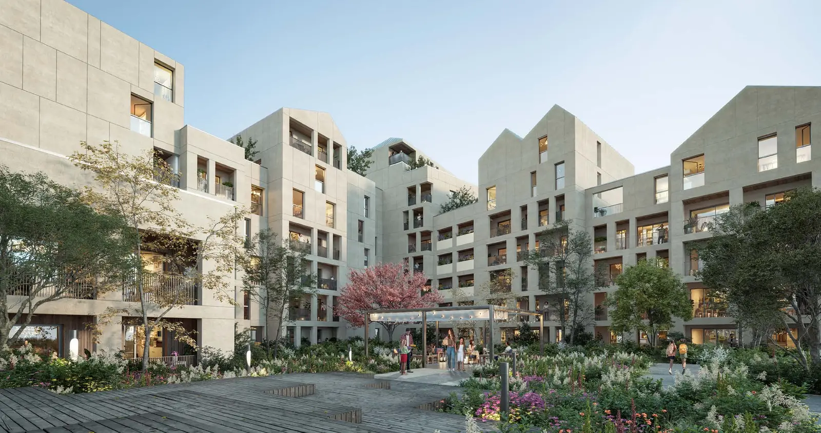 Esprit Bastide à Bordeaux — vue du programme neuf