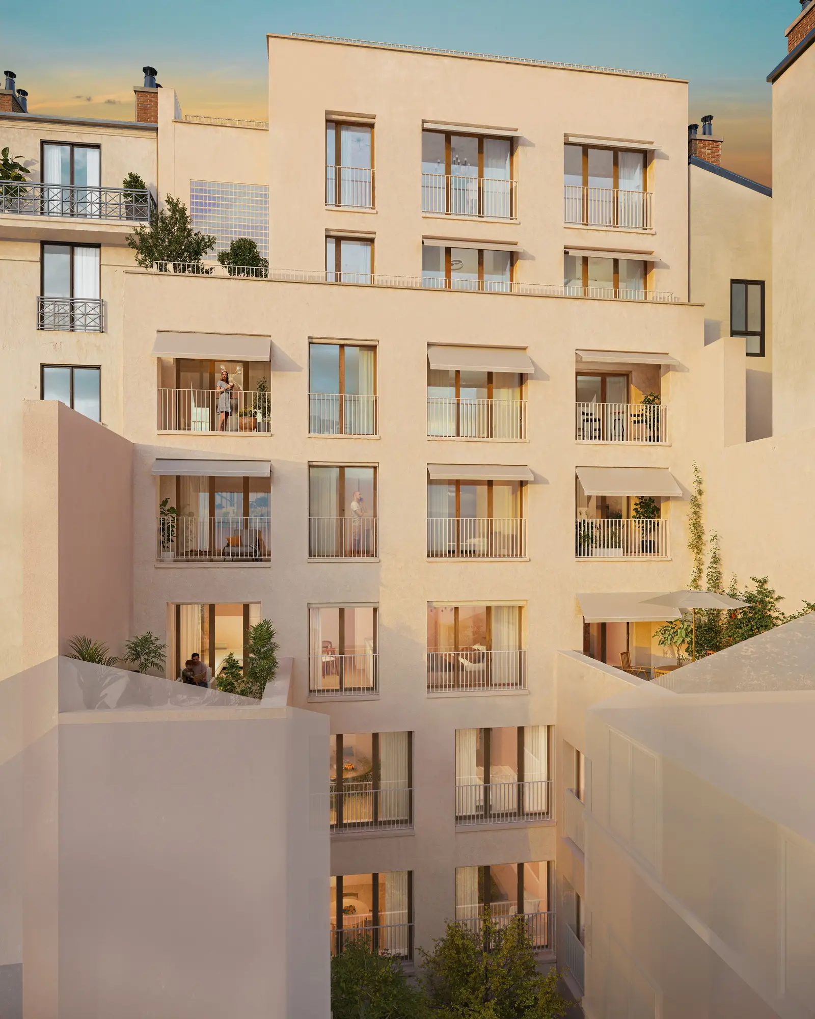 ESPRIT MONTMARTRE à Paris — vue du programme neuf
