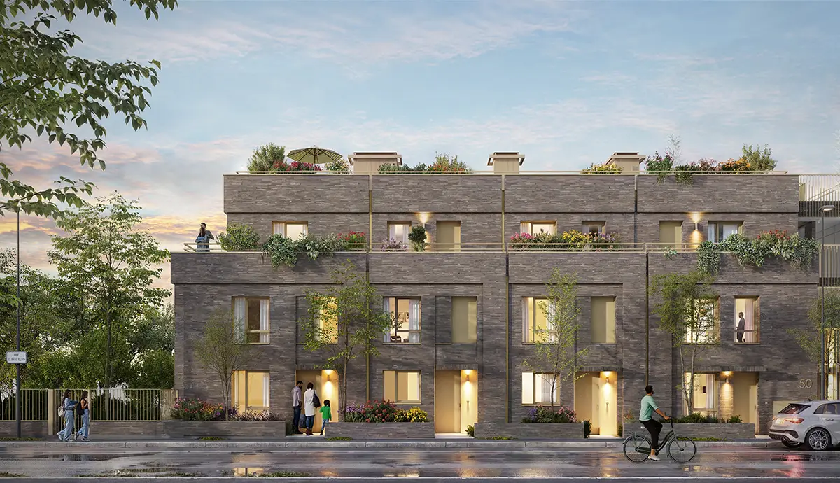 Esprit Village, development visual in Ivry-sur-Seine