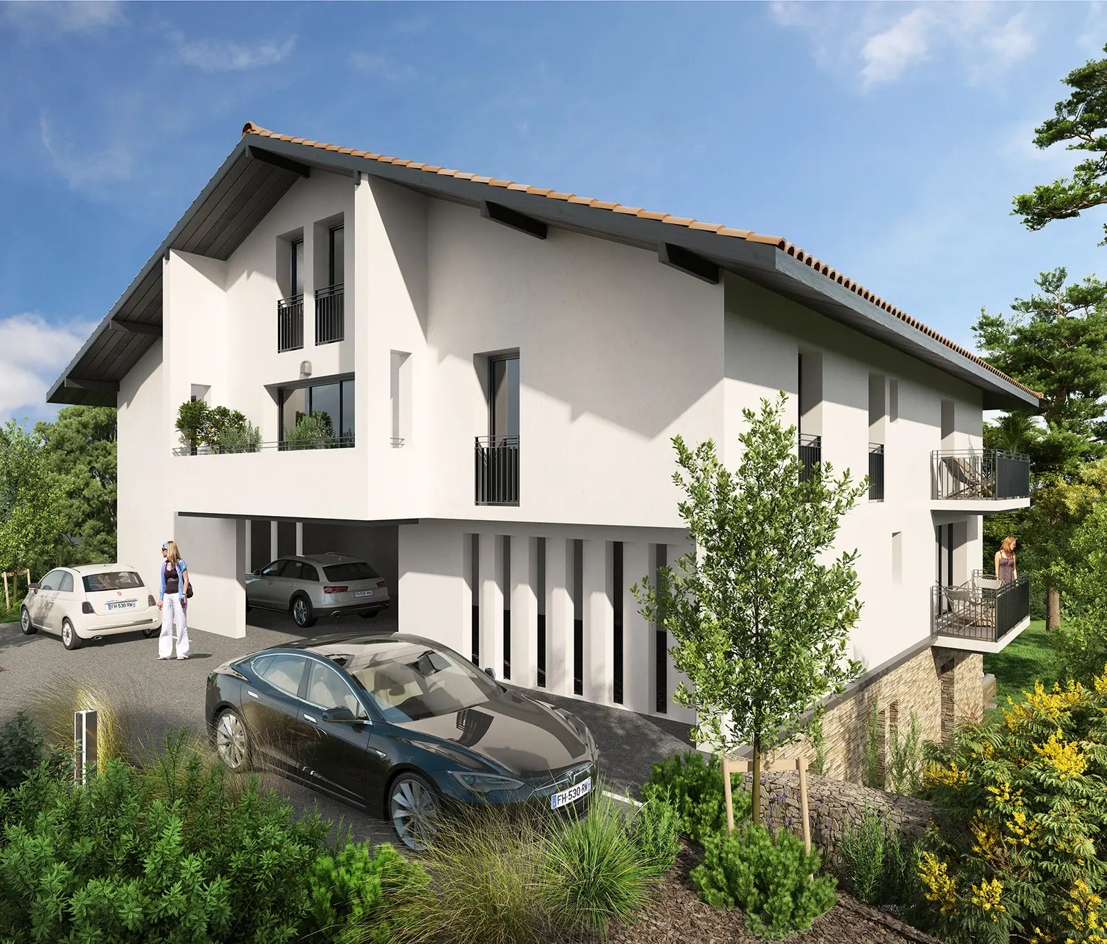 Euskal Txoko, development visual in Bayonne