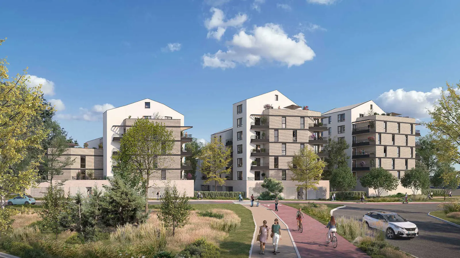 Fakto à TOULOUSE — vue du programme neuf