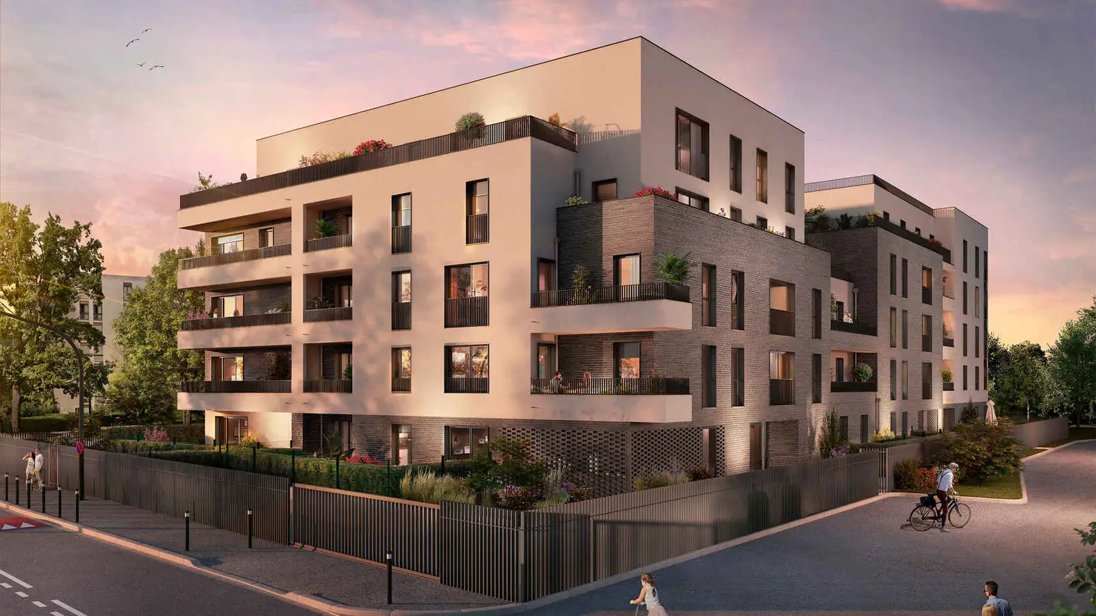 FAVORI à Clayes-sous-bois — vue du programme neuf
