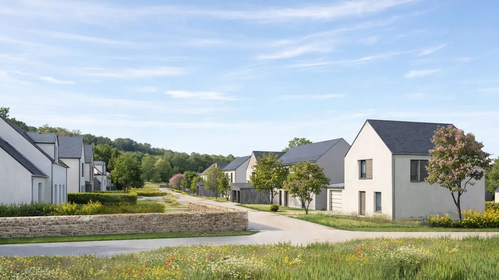 Fleur d'Ô à Guérande — vue du programme neuf