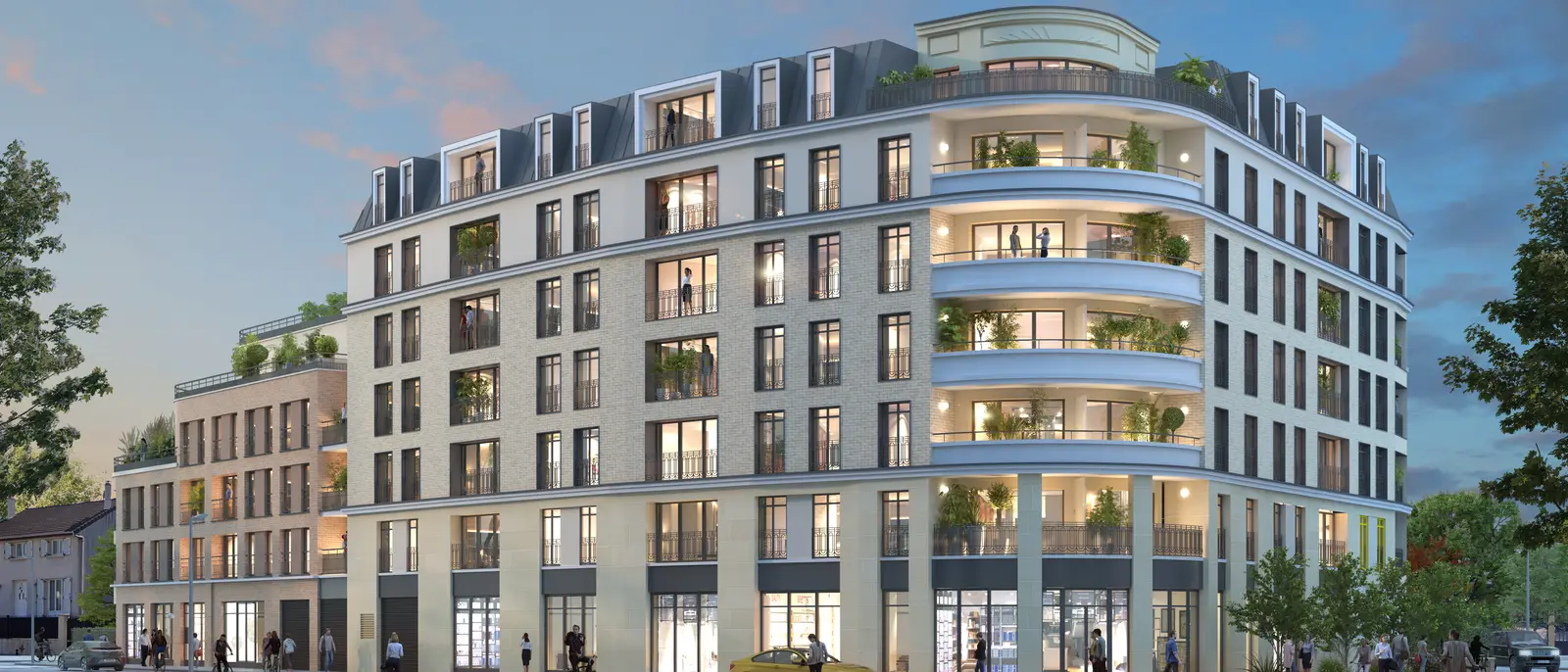 Galerie Princet, development visual in Aulnay-sous-Bois