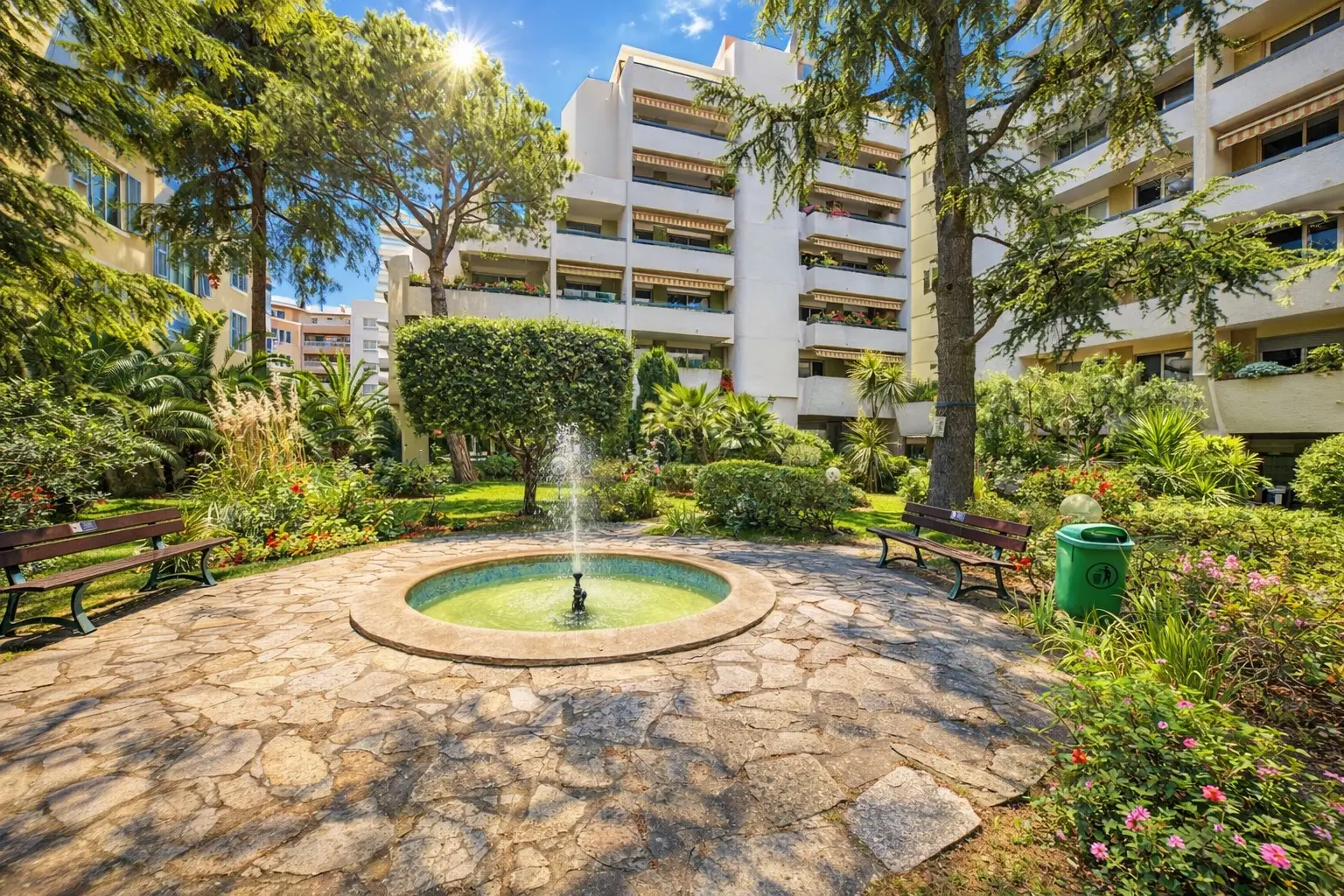 GAMBETTA PARK à Nice — vue du programme neuf
