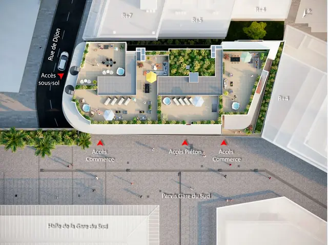 Gare du Sud - Villa Rossa, visuel 3
