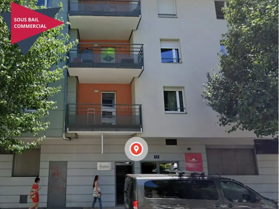 Nieuwbouwproject in Grenoble, beeld van het programma te Grenoble