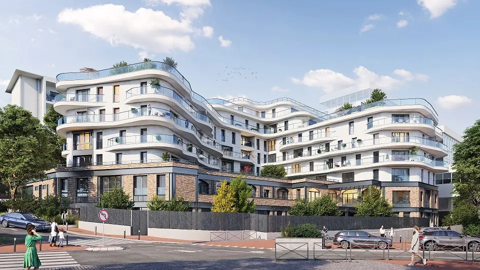 Haute Rive à Joinville-le-Pont — vue du programme neuf