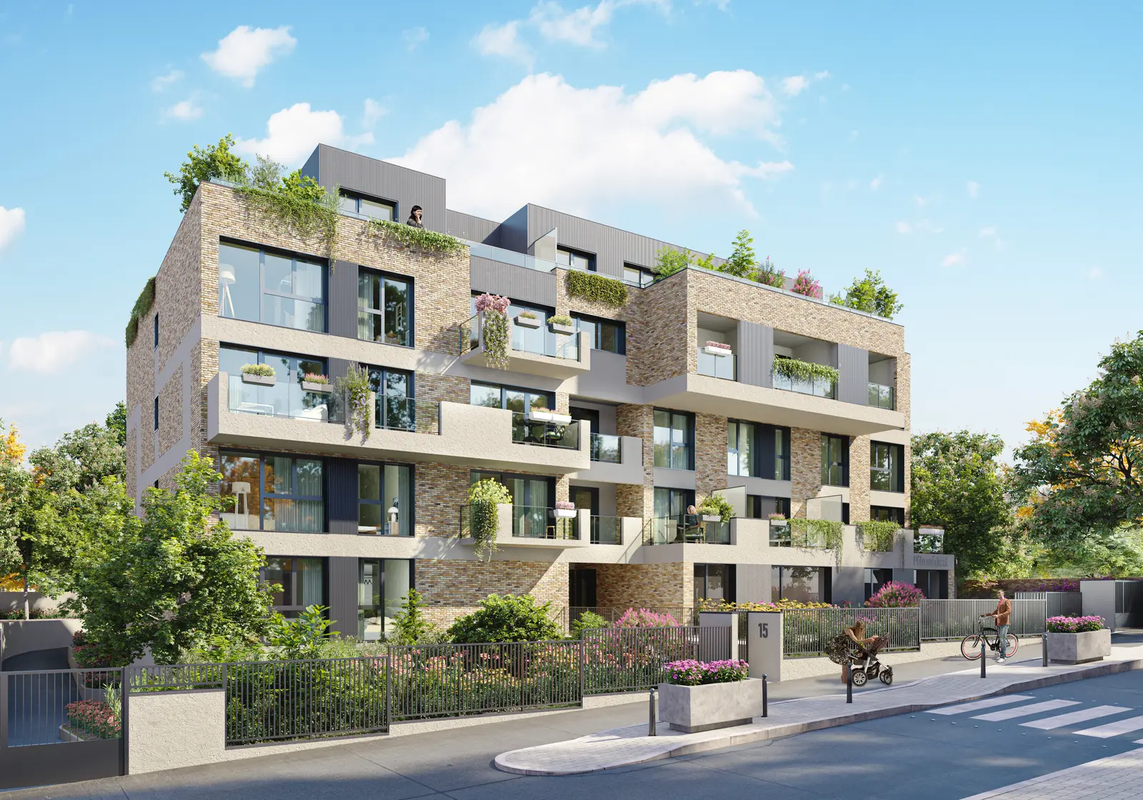 HEKA à Cormeilles-en-Parisis — vue du programme neuf