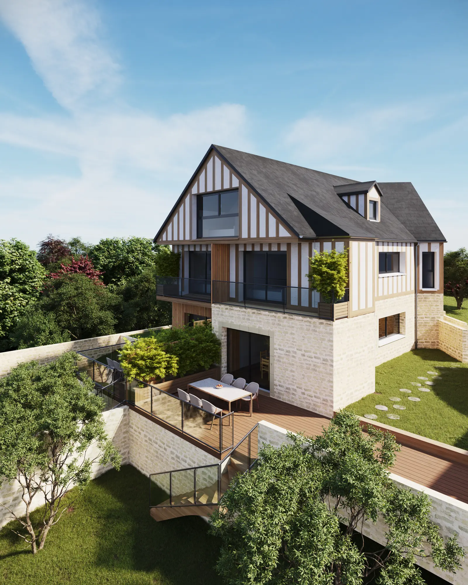 Horizon, beeld van het programma te Suresnes