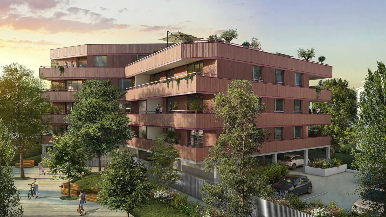 IKKI à BLAGNAC — vue du programme neuf