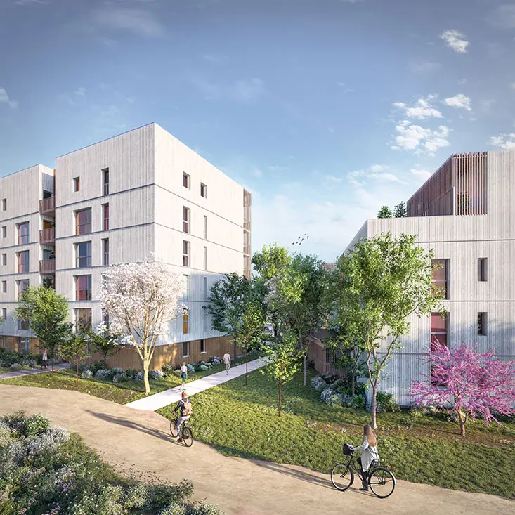 Ilot Alto - Bâtiment B à Angers — vue du programme neuf