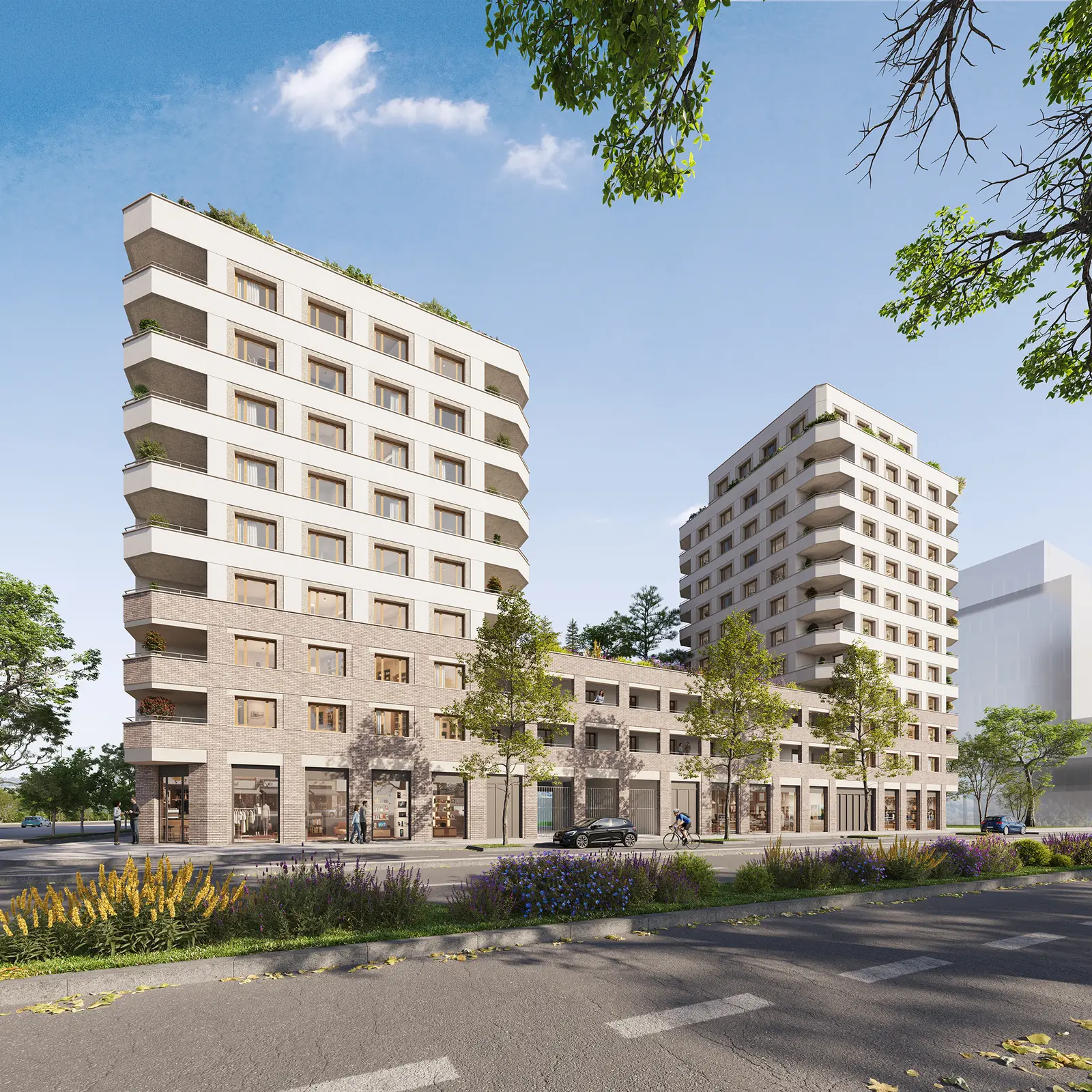 Jardins en Seine, development visual in Vitry-sur-Seine
