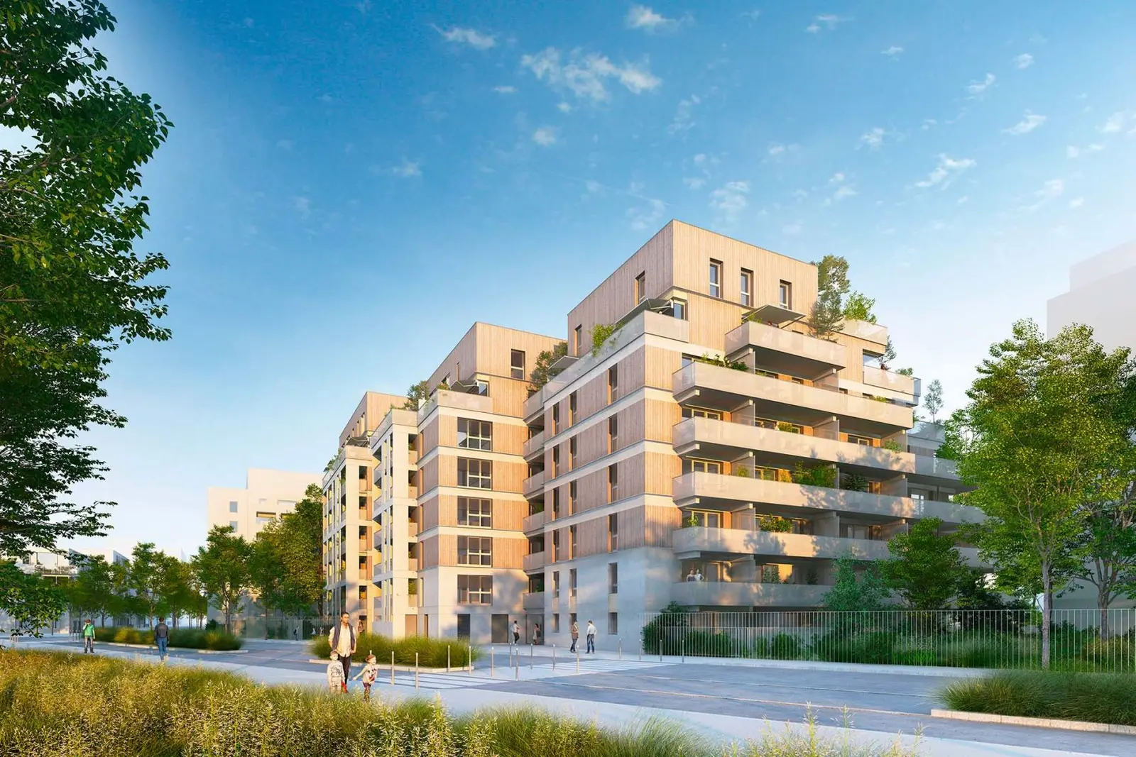 KEY GARDEN à Nancy — vue du programme neuf