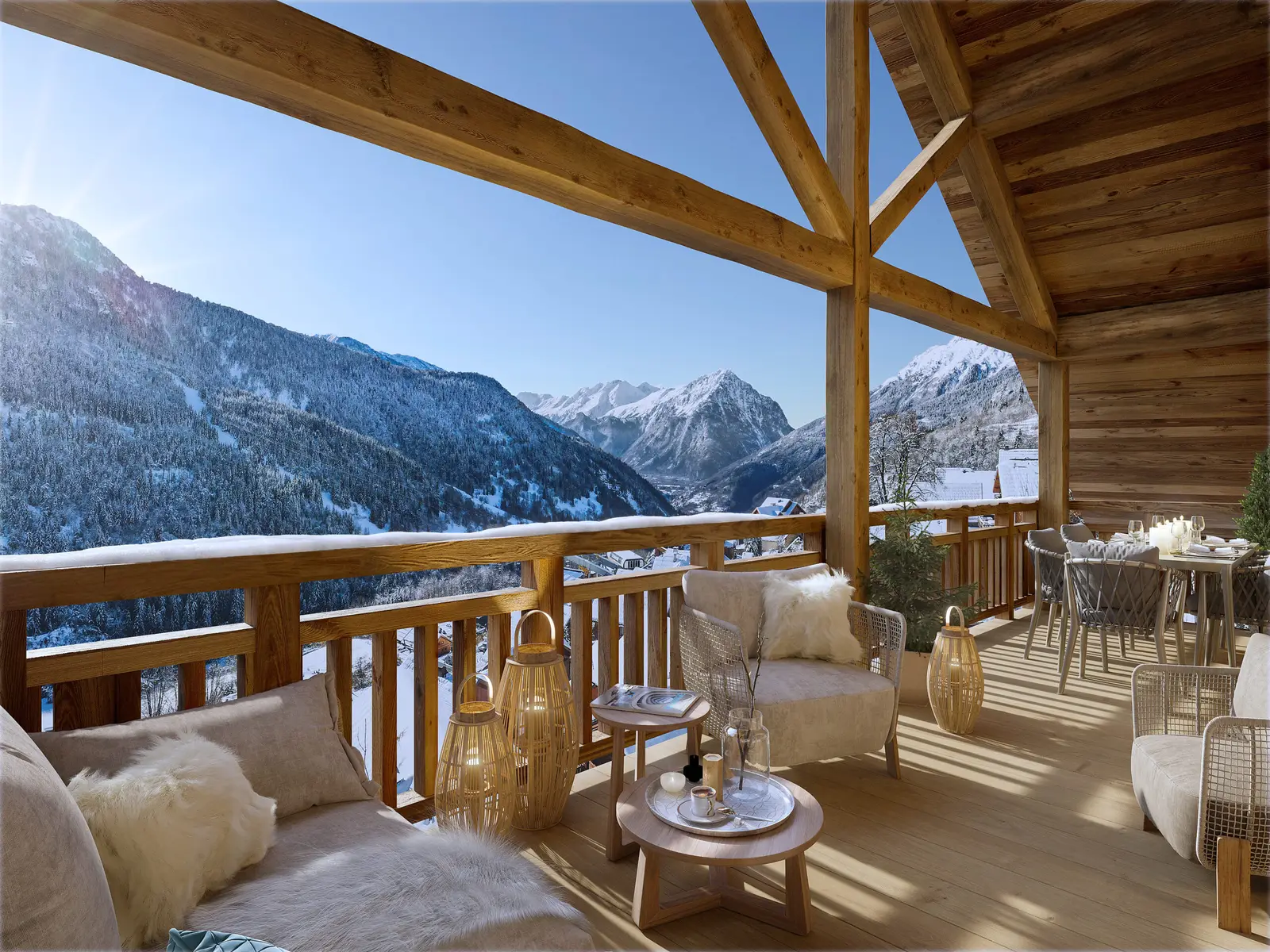 L'AGATE à Vaujany — vue du programme neuf