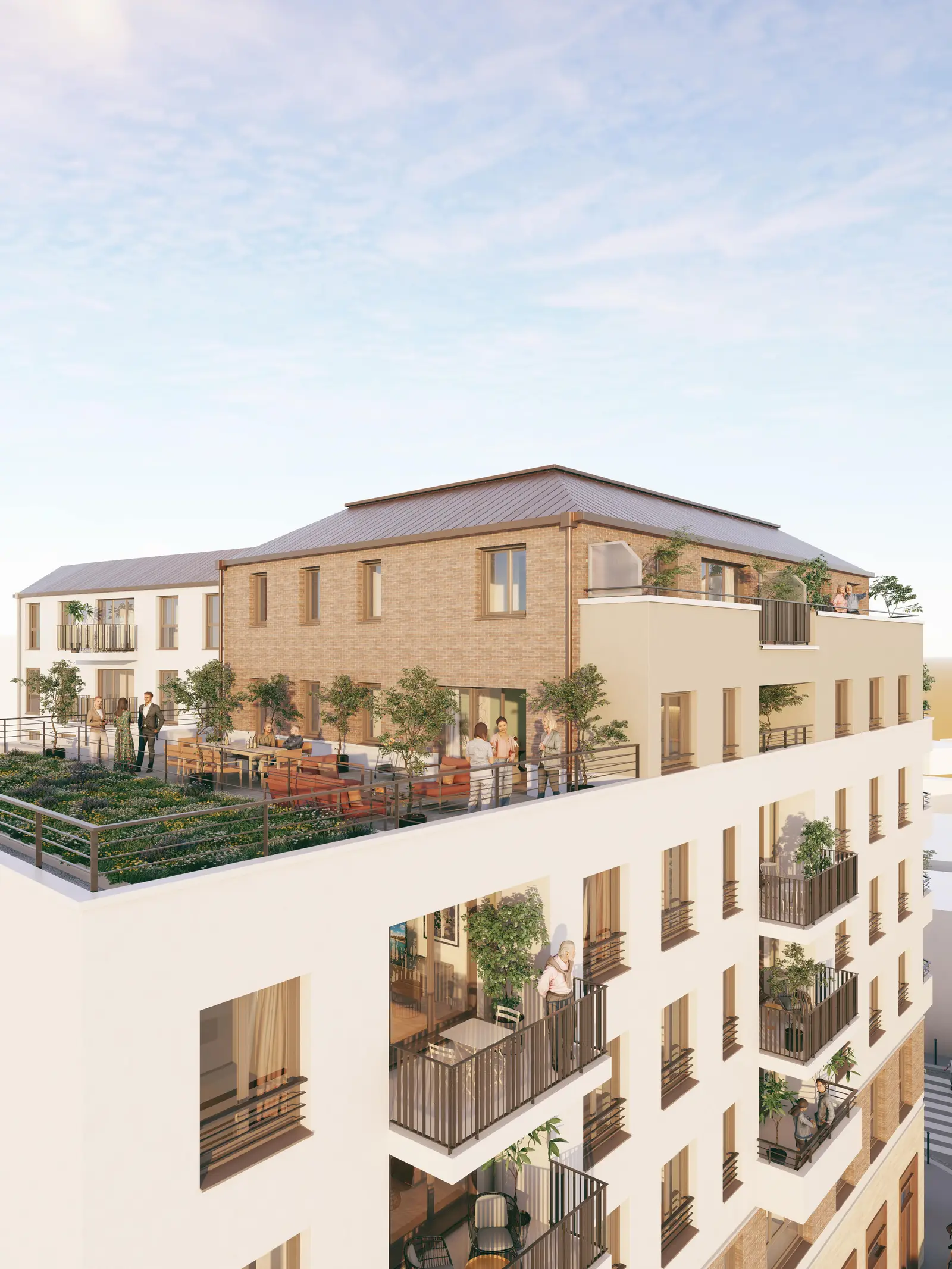 L’Anatole à Drancy — vue du programme neuf