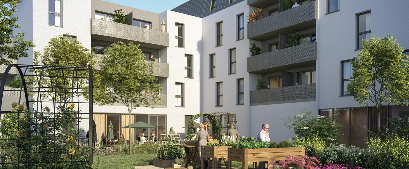 L'Angora à Roubaix — vue du programme neuf