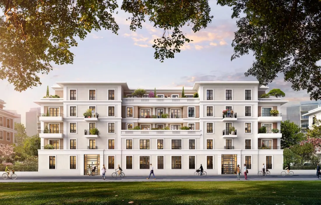 L'AVENUE à Le Blanc-Mesnil — vue du programme neuf