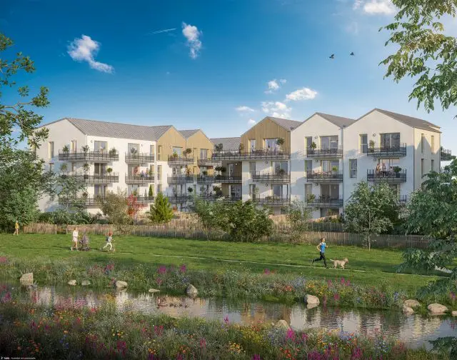 L'Îlot des Brodeuses, development visual in Pont-l'Abbé