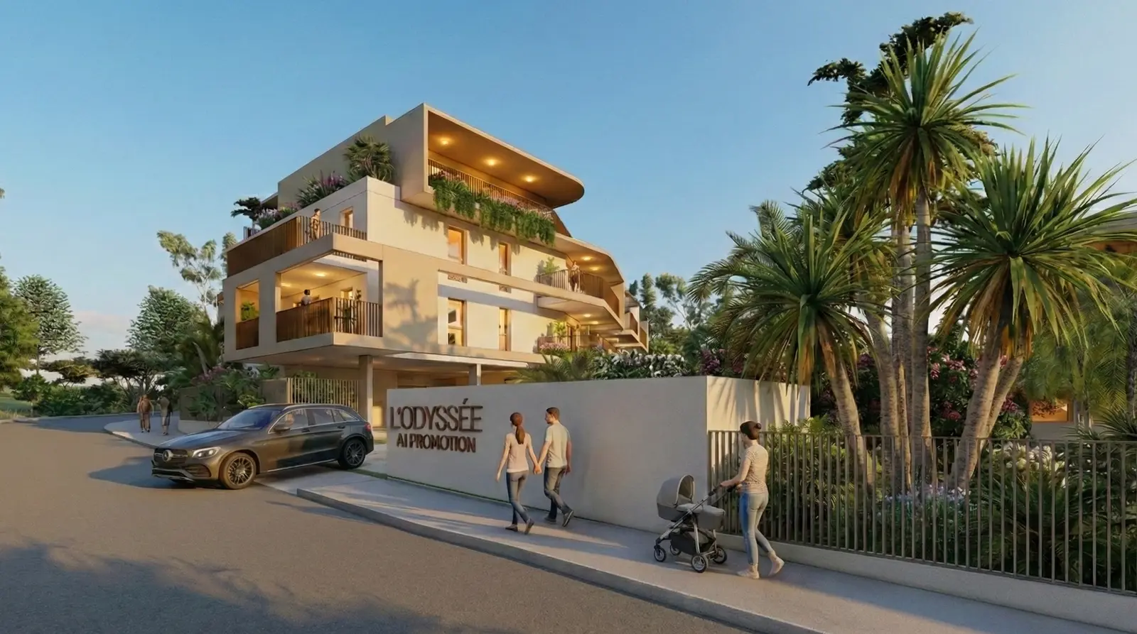 L'odyssée, development visual in Béziers