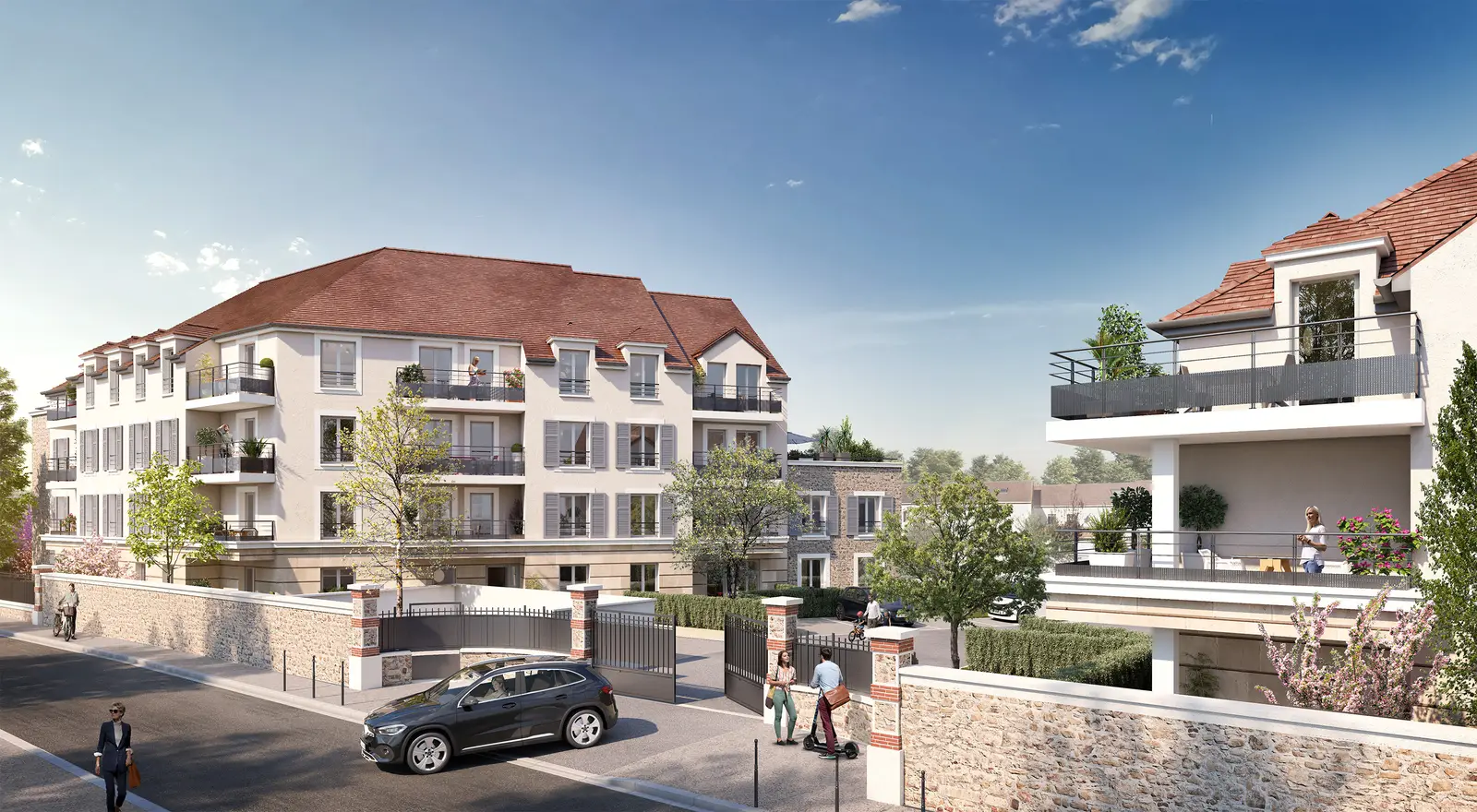 L'OREE DU PARC à Lieusaint — vue du programme neuf