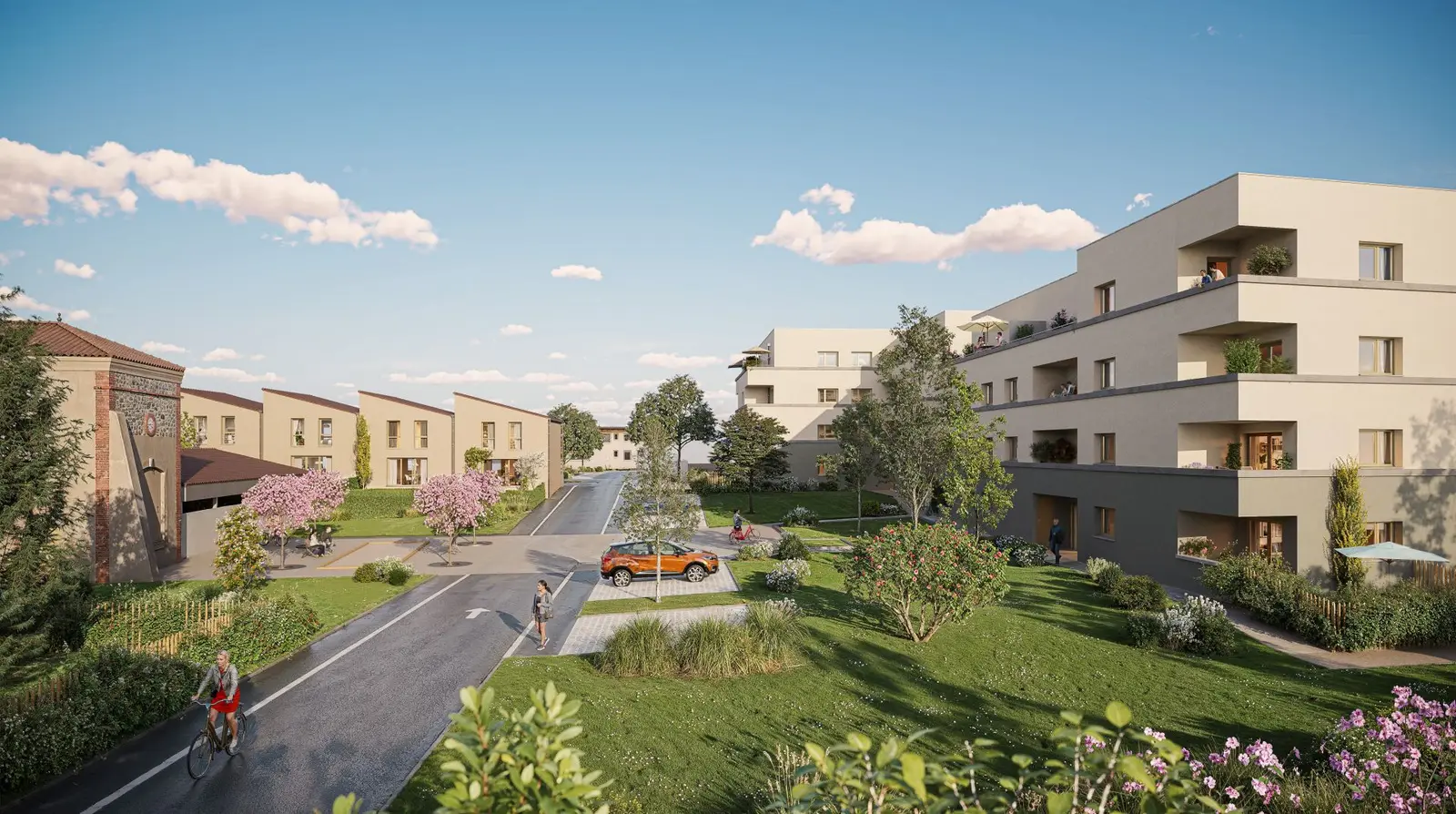 L’Orée du Tissage, development visual in TIGNIEU-JAMEYZIEU