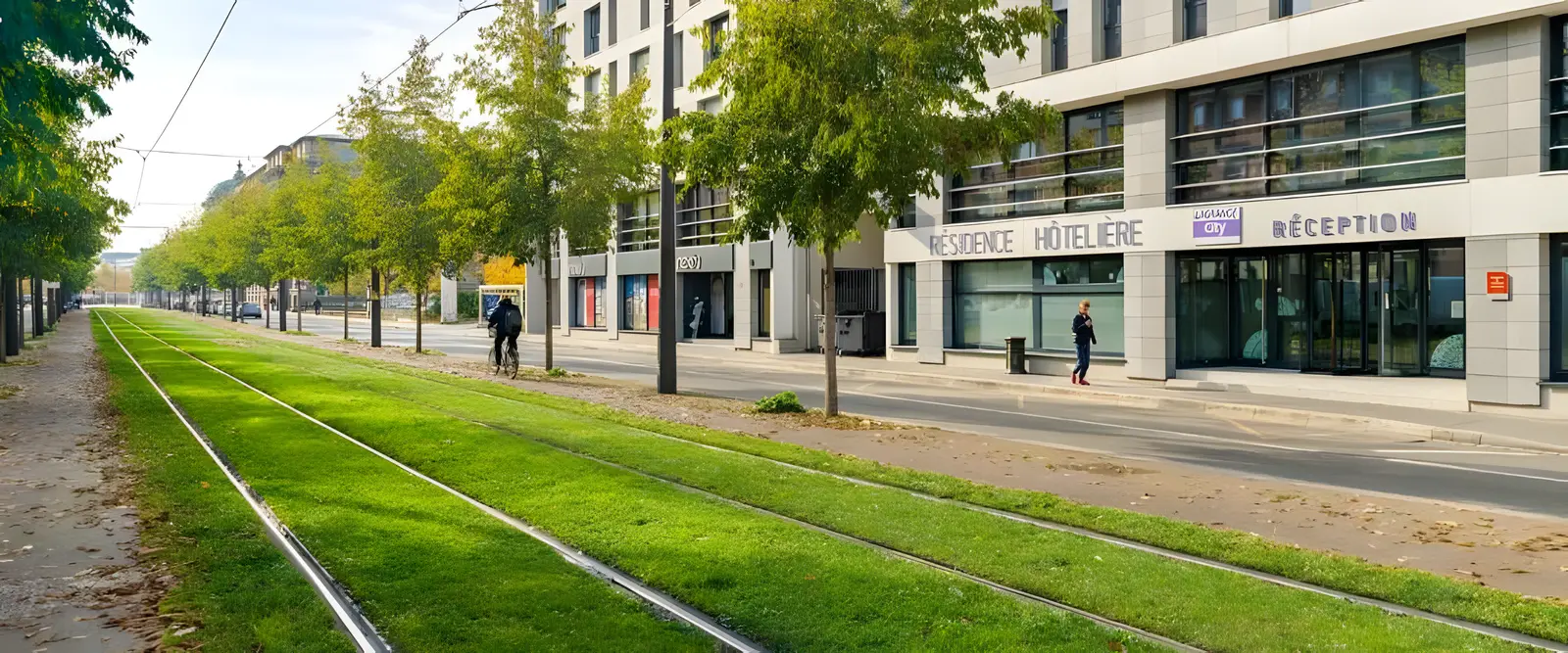 Lagrange Apart'Hôtel - Strasbourg Wilson — vue du programme neuf