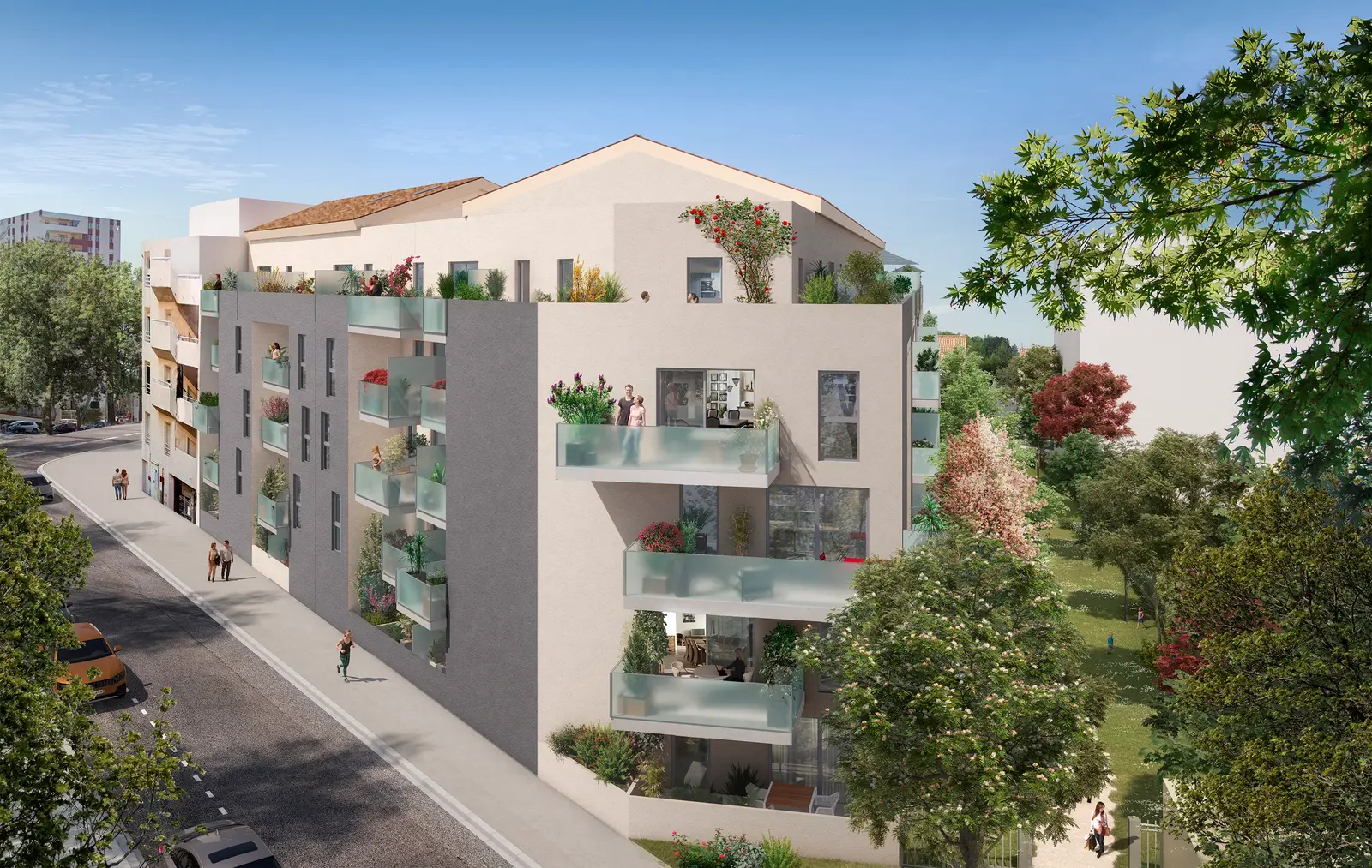 Latitude 83 à La Seyne-sur-Mer — vue du programme neuf
