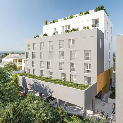LE 109 à Rennes — vue du programme neuf
